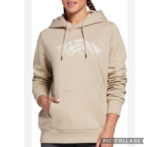 The North Face Hoodie TNF Hooded Hood Sweatshirt Mountain Logo Monogram Size S